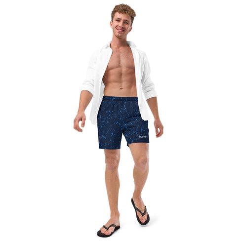 Men's Blue Mahi swim trunks